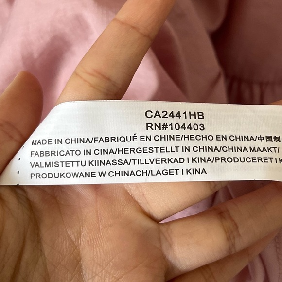 Moon River pink asymmetrical tiered minidress - Picture 13 of 13